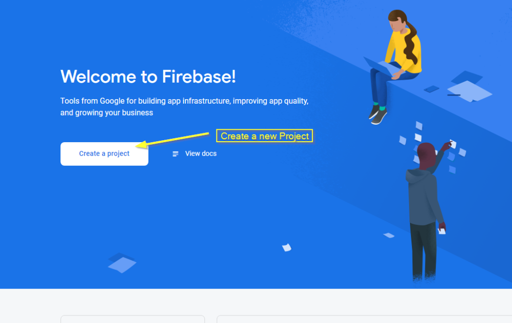 Firebase developer account guide. 1